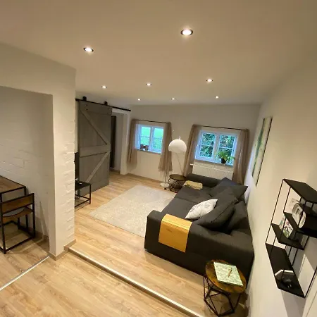 Ferienwohnung Marschkieker - Kleiner Deichhof Hattstedtermarsch Esterno foto